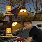 Ollny 10M Camping Lichterkette Aufrollbar (USB, 8 Beleuchtungsmodi, Timer Dimmbar, IP44 Wasserdichte)