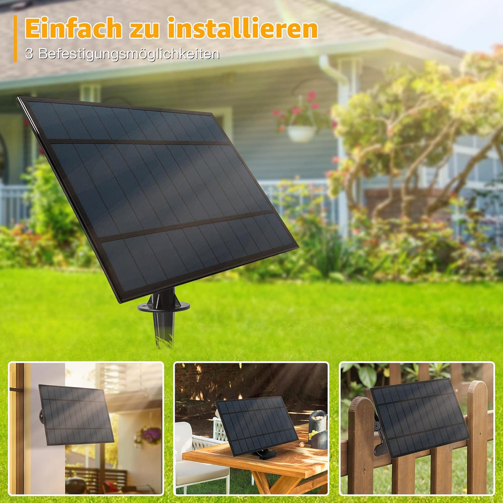 Ollny G40 Solar-Lichterkette für den Außenbereich, 20 m (30+2 Glühbirnen, solarbetrieben, IP45 wasserdicht, 2700 K)