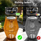 Ollny Solarlaternen, Muttertagsgeschenke, Geburtstagsgeschenke für Wege, Poolbereiche, Girlanden (IP44 wasserdicht)
