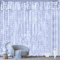 Ollny 300 LED 3m*3m USB-Lichterkette mit Haken, Kaltweiß